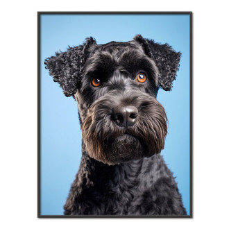 Kerry Blue Terrier realistic