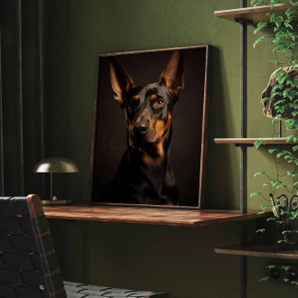 Německý pinč realistic