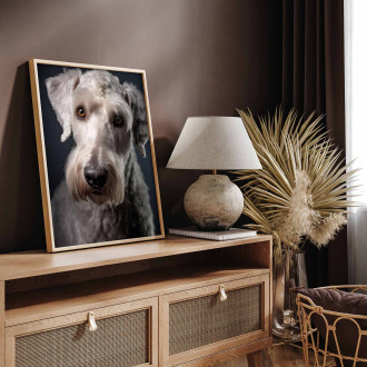 Bedlington teriér realistic