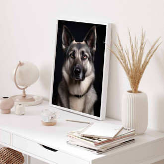 Norský elkhound realistic