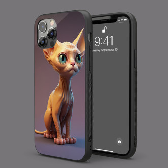 Devon Rex kočka animovaná