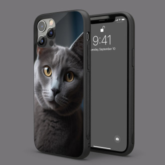 Ruská modrá kočka realistic