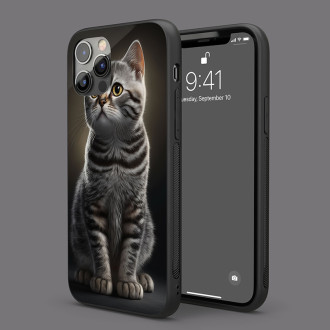 Americká krátkosrstá kočka akvarel