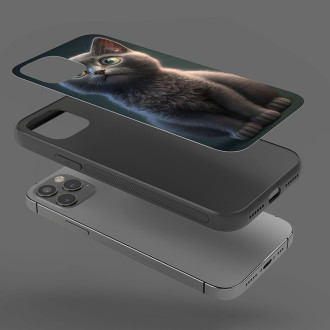 Ruská modrá kočka animovaná