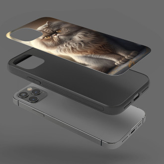 Perská kočka akvarel