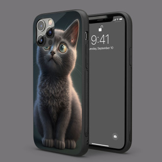 Ruská modrá kočka animovaná