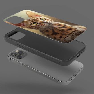 Ocicat kočka akvarel