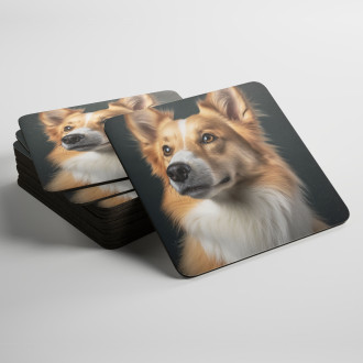 Podtácky Norský Lundehund realistic