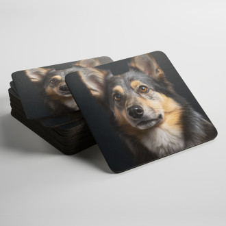 Podtácky Švédský Vallhund realistic