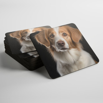 Podtácky Holandský Kooikerhondje realistic