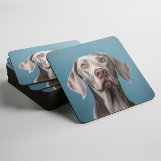 Podtácky Výmarský ohař realistic