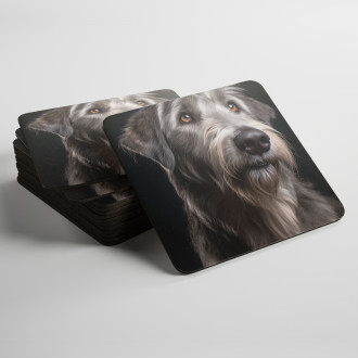 Podtácky Irský vlkodav realistic