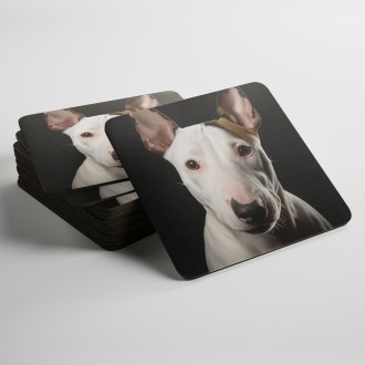 Podtácky Miniaturní bulteriér realistic