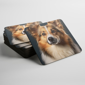 Podtácky Islandský ovčák realistic