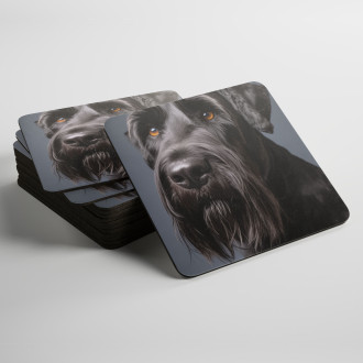 Podtácky Velký knírač realistic