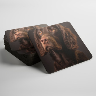 Podtácky Irský vodní španěl realistic