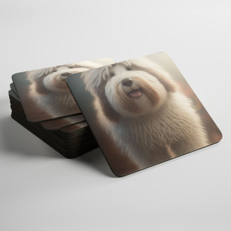 Podtácky Polský nížinný ovčák animovaný