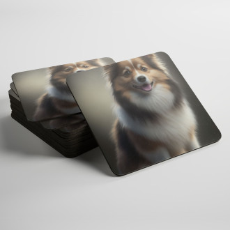 Podtácky Islandský ovčák animovaný