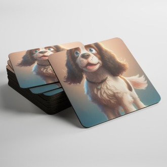 Podtácky Kokršpaněl animovaný