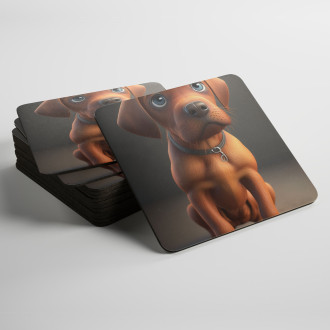 Podtácky Rhodéský ridgeback animovaný