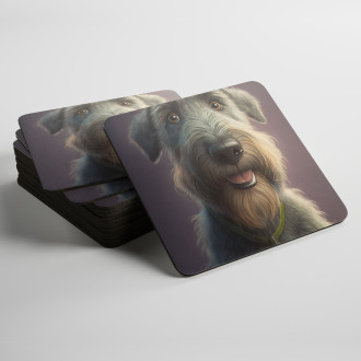 Podtácky Irský vlkodav animovaný