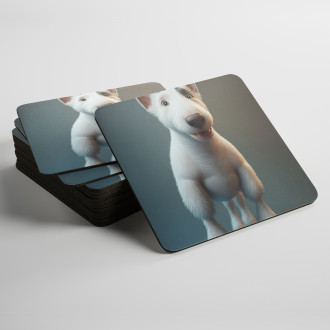 Podtácky Miniaturní bulteriér animovaný