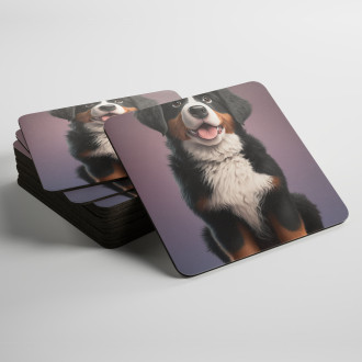 Podtácky Bernský salašnický pes animovaný