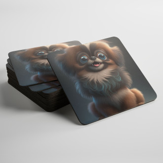 Podtácky Tibetský španěl animovaný