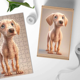 Dřevěné puzzle Azavak animovaný