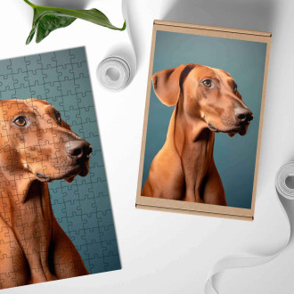 Dřevěné puzzle Azavak realistic