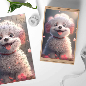 Dřevěné puzzle Cirnechi dell Etna animovaný