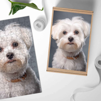 Dřevěné puzzle Matézák realistic