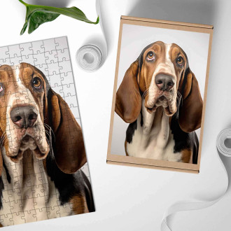 Dřevěné puzzle Baset realistic