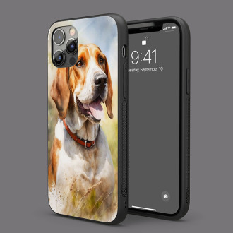 Americký foxhound akvarel