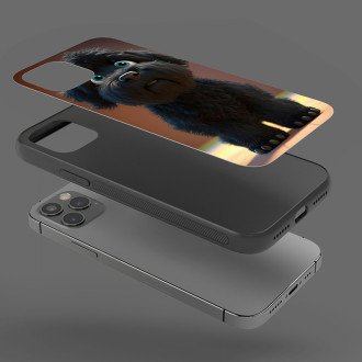 Černý ruský teriér animovaný