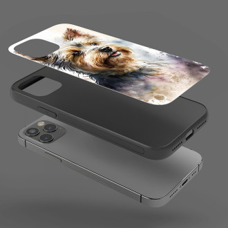 Biewer teriér akvarel