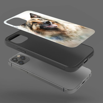 Belgický Tervuren akvarel