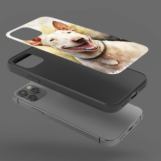 Miniaturní bulteriér akvarel