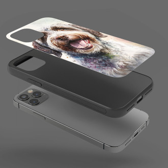 Foxteriér drsnosrstý akvarel