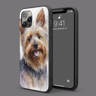 Silky Terrier akvarel