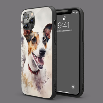 Foxteriér hladkosrstý akvarel