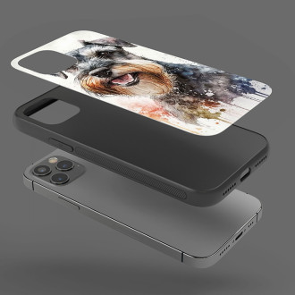 Knírač standartní akvarel