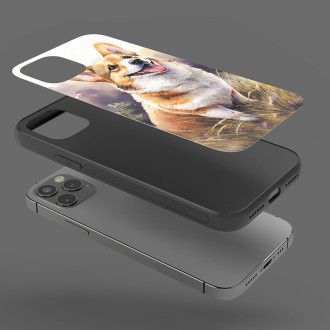 Pembroke Welsh Corgi akvarel