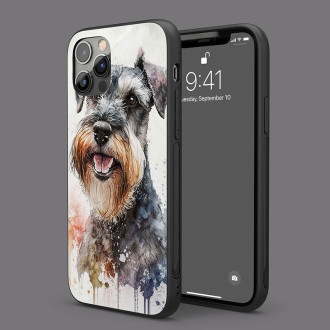 Knírač standartní akvarel