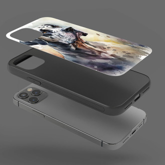 Německá doga akvarel