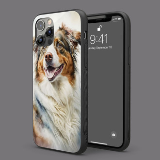 Australský ovčák akvarel