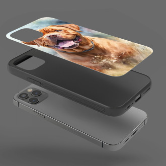 Bordeauxská doga akvarel