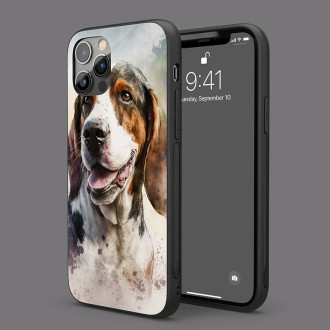 Treeing Walker Coonhound akvarel