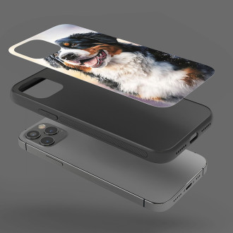 Bernský salašnický pes akvarel