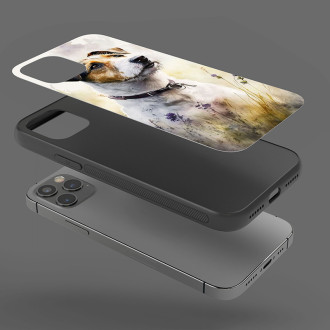 Parson Russell teriér akvarel